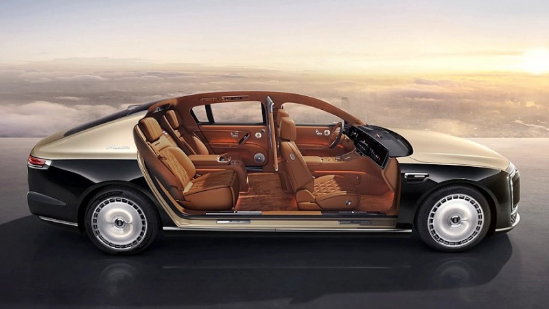 Дрожь, Maybach: Huawei и JAC совместно разработали роскошный седан Maextro S800 для рынка