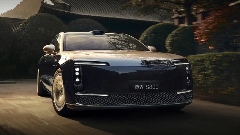 Дрожь, Maybach: Huawei и JAC совместно разработали роскошный седан Maextro S800 для рынка