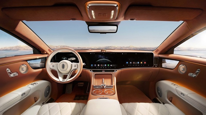 Дрожь, Maybach: Huawei и JAC совместно разработали роскошный седан Maextro S800 для рынка