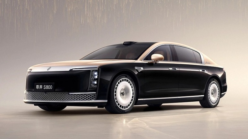 Дрожь, Maybach: Huawei и JAC совместно разработали роскошный седан Maextro S800 для рынка