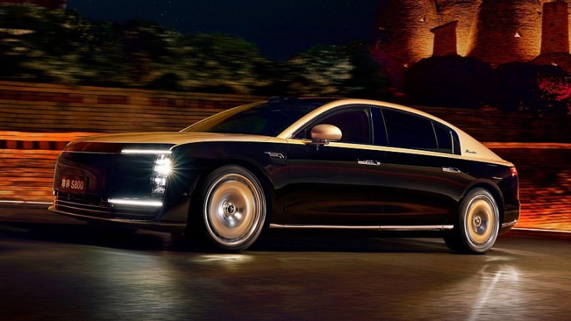 Дрожь, Maybach: Huawei и JAC совместно разработали роскошный седан Maextro S800 для рынка