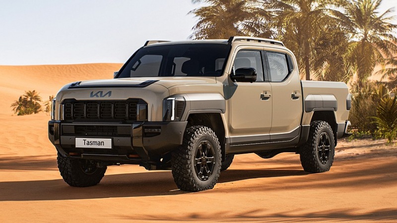 Kia Tasman получит гибридную и электрическую версии