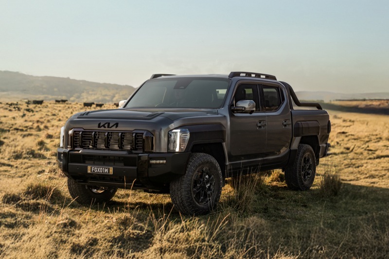 Kia Tasman получит гибридную и электрическую версии
