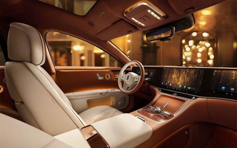 На дороге был замечен «угроза» Mercedes-Maybach Maextro S800 из Китая фото