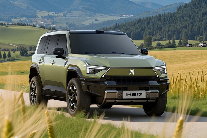 Внедорожник Dongfeng M-Hero M817 будет представлен в России: раскрыт интерьер