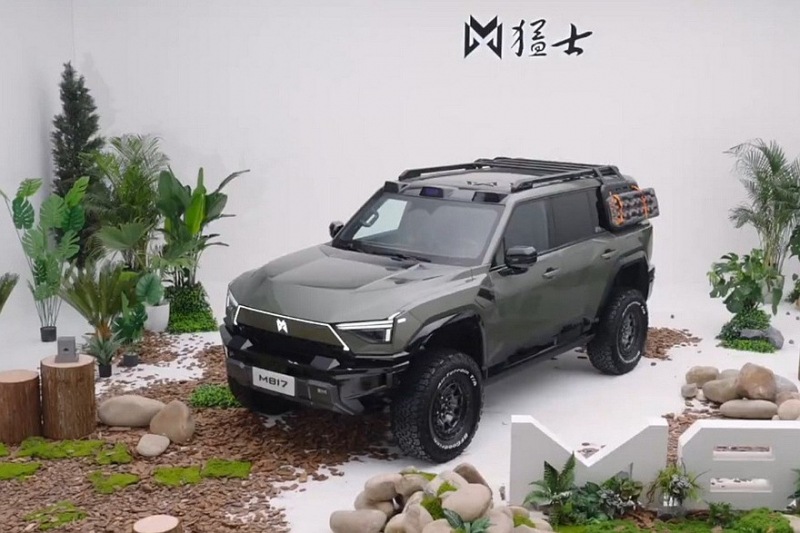 Внедорожник Dongfeng M-Hero M817 будет представлен в России: раскрыт интерьер