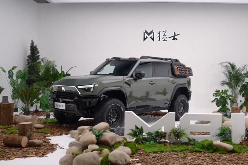 Внедорожник Dongfeng M-Hero M817 будет представлен в России: раскрыт интерьер