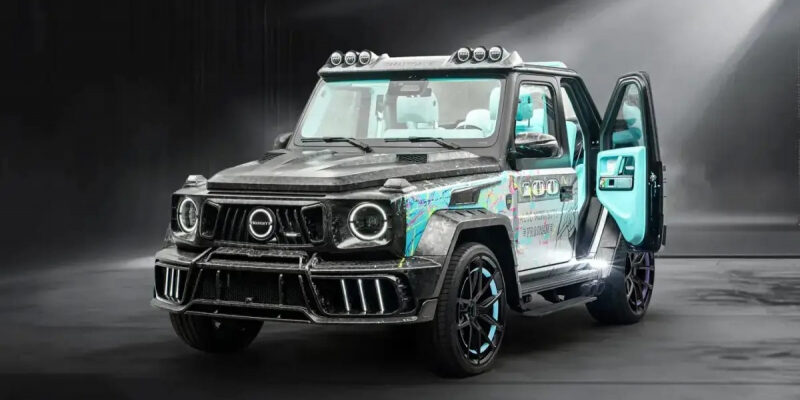 Брызги, усы и доллары: Mansory опять «порезала» G-класс и раскрасила его в стиле поп-арт