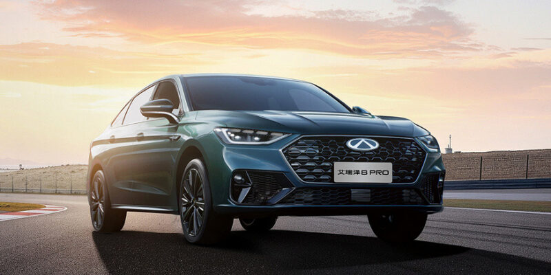 Chery Arrizo 8 Pro с мощным мотором готов к старту продаж: седан отличился внешне