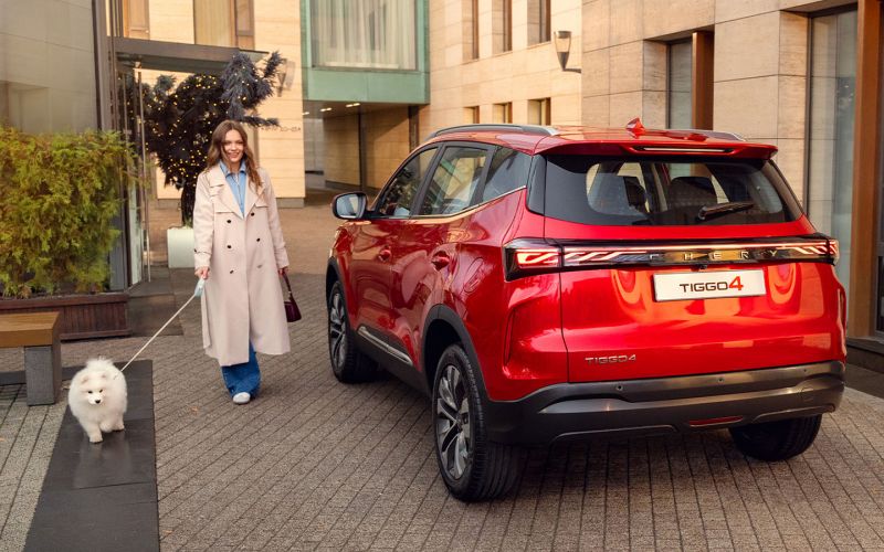 Chery Tiggo 4 запускает новую базовую версию с механикой в ​​России