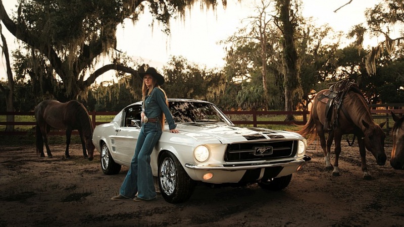 Ford Mustang Ghost 1967 года от ECD Automotive Design: классический рестомод с двигателем Roush V8