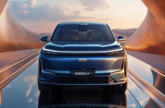 Geely представил новый флагманский кроссовер Galaxy M9 с нейросетью