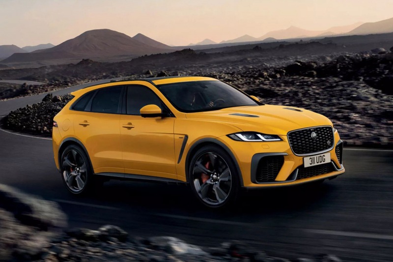 Jaguar прощается с V8: выпущен финальный прототип специального выпуска кроссовера F-Pace