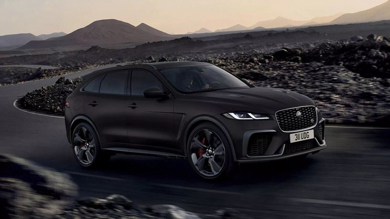 Jaguar прощается с V8: выпущен финальный прототип специального выпуска кроссовера F-Pace