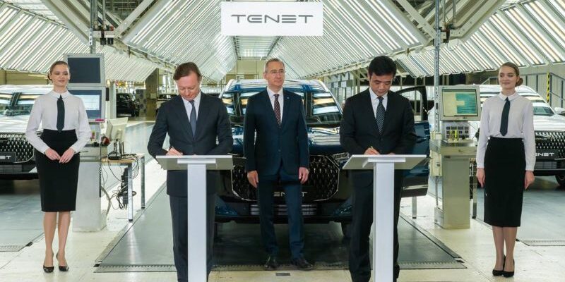 Кроссоверы Tenet подготовили к сборке в Калуге. Новые подробности