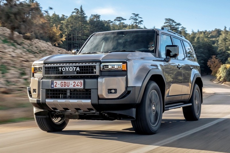 Больше мощности, меньше дыма: Toyota Land Cruiser Prado получает модель с мягким гибридом в Европе