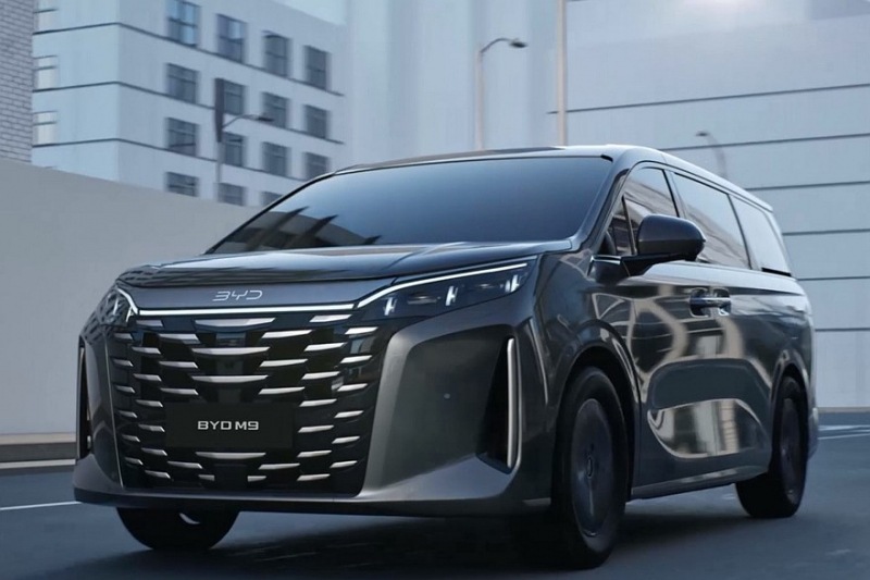Минивэн BYD Xia будет экспортироваться под новым названием: официальное видео