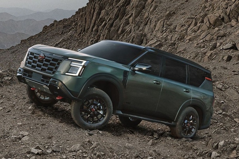 Новое поколение Nissan Patrol оснащено хардкорной версией Pro-4X