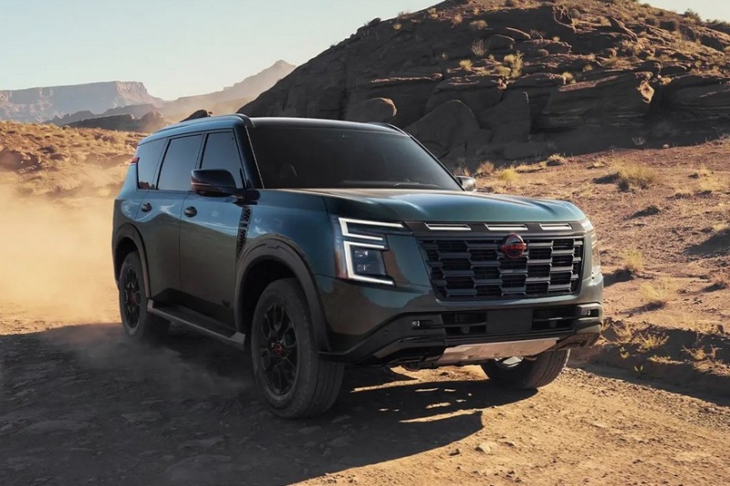 Новое поколение Nissan Patrol оснащено хардкорной версией Pro-4X