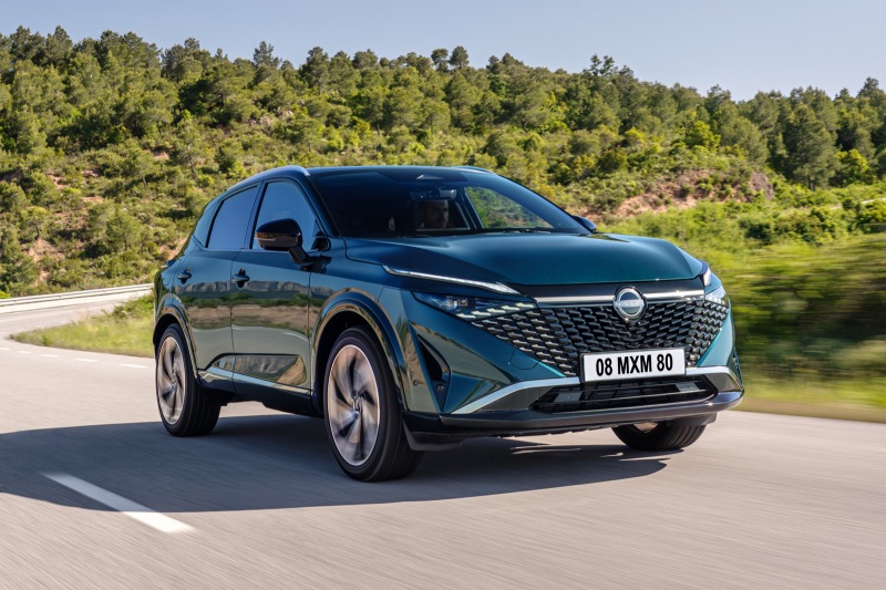 nissan Qashqai — первый автомобиль, оснащенный гибридной системой e-Power нового поколения