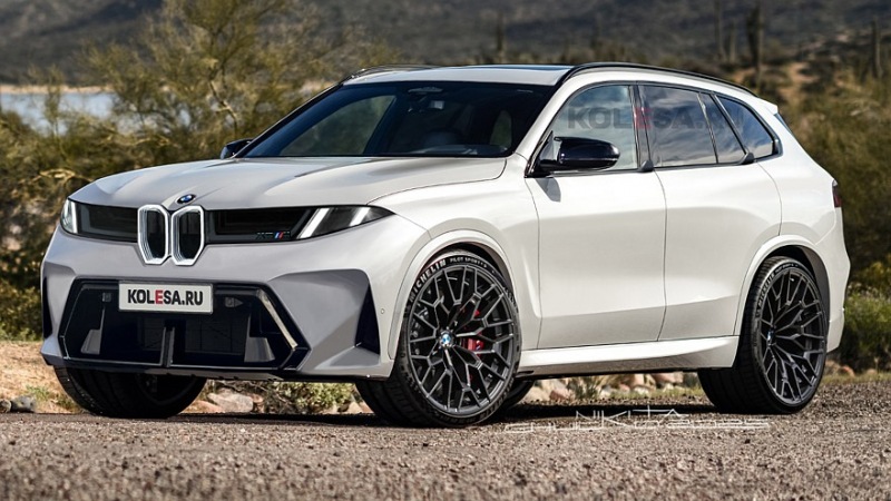 Новый BMW X5M: первые фотографии