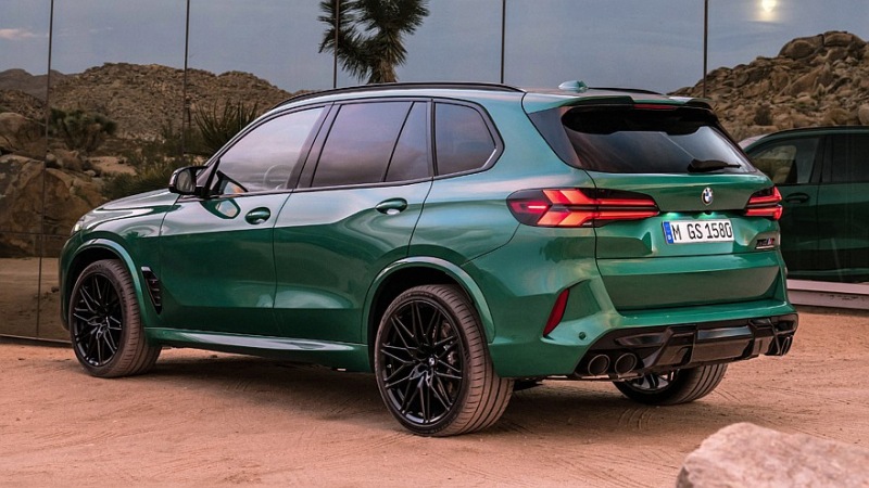 Новый BMW X5M: первые фотографии