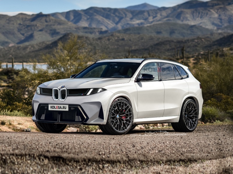 Новый BMW X5M: первые фотографии