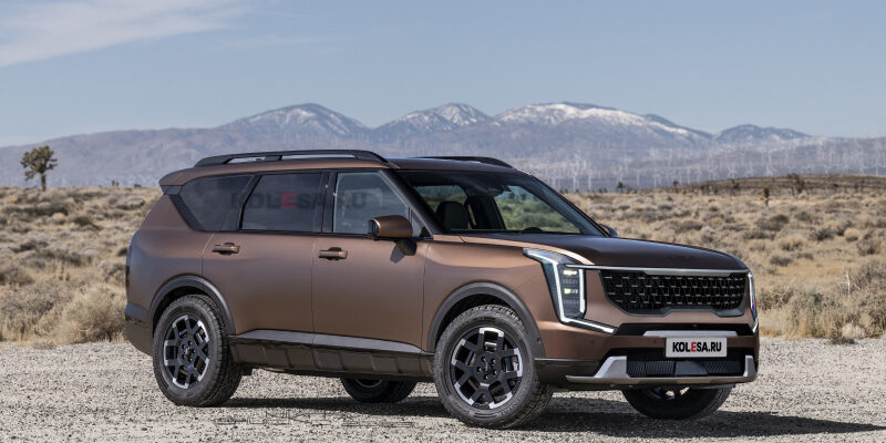 Новый Kia Telluride: первые изображения