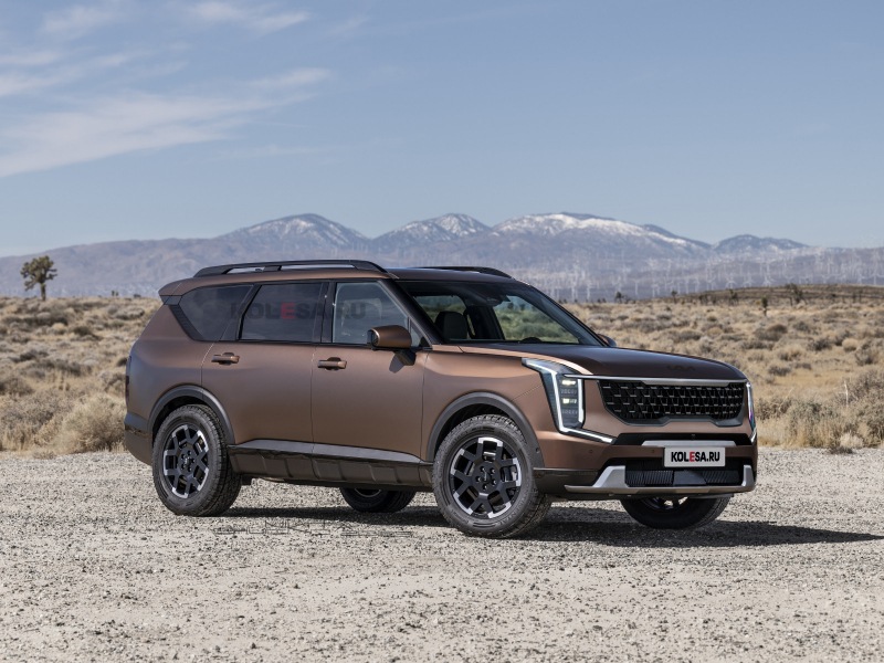 Новый Kia Telluride: первые фотографии