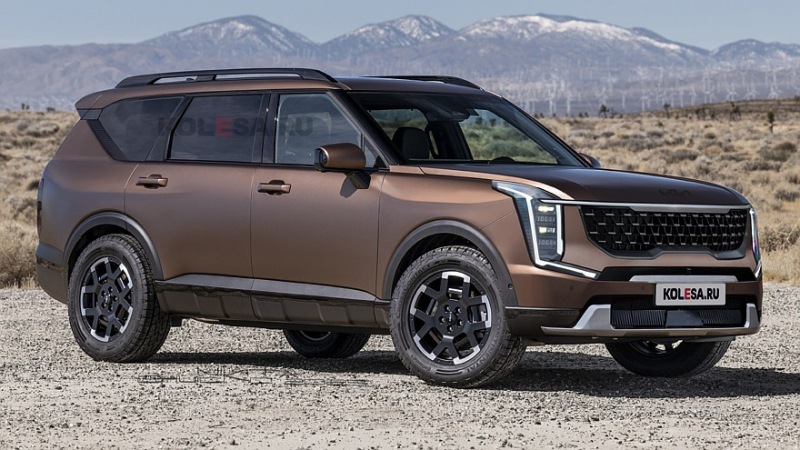 Новый Kia Telluride: первые фотографии