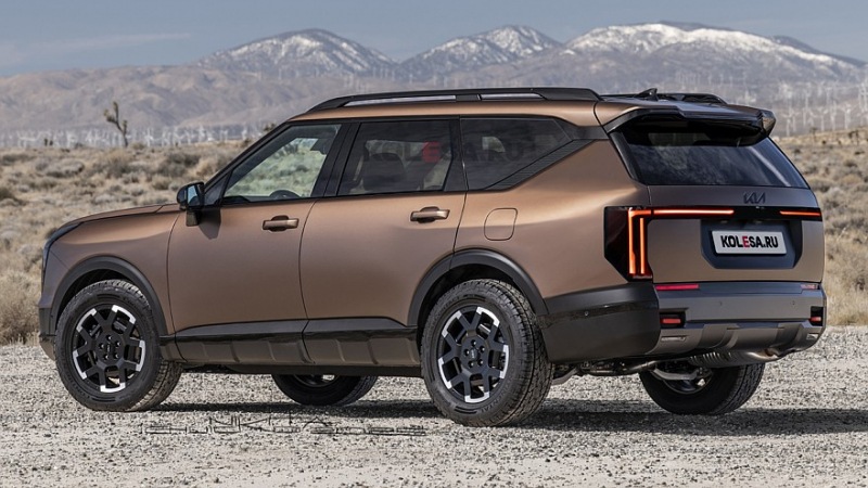 Новый Kia Telluride: первые фотографии