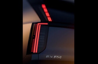 Новый кроссовер Volvo EX60 готовится к премьере: ещё один тизер