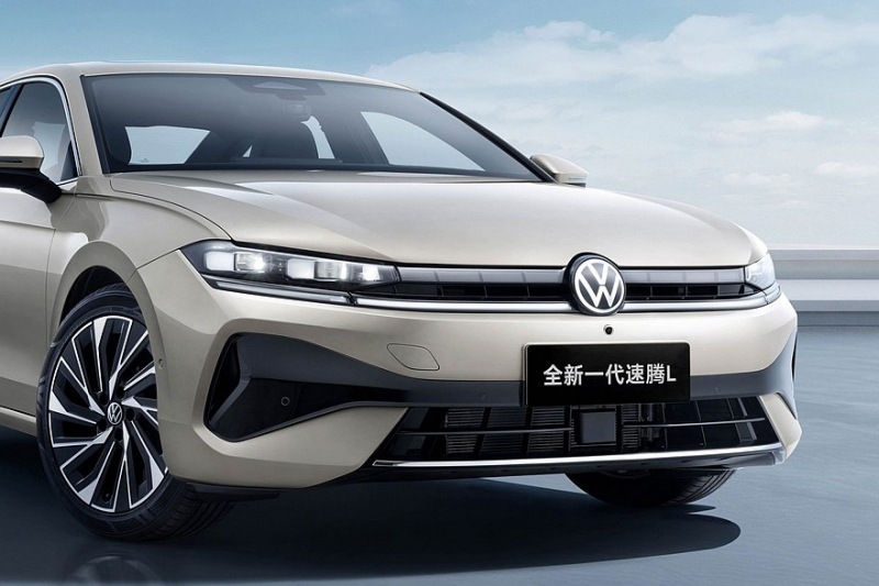 Скоро дебютирует новый Volkswagen Sagitar: на официальных фотографиях появился макет Volkswagen Jetta
