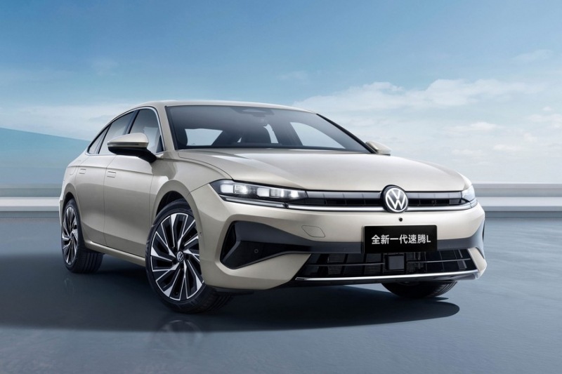 Скоро дебютирует новый Volkswagen Sagitar: на официальных фотографиях появился макет Volkswagen Jetta