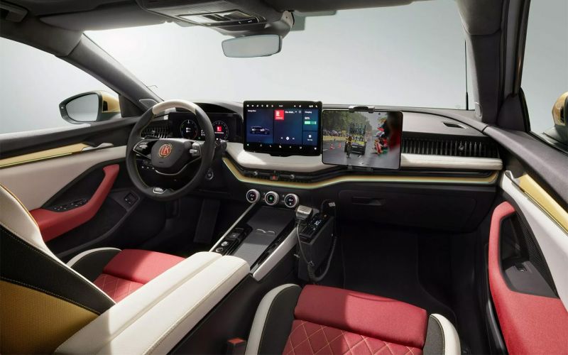 Skoda Superb трансформируется в пикап с выдвижной платформой
