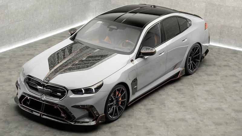 Так вам и надо: Mansory делает новый BMW M5 еще уродливее