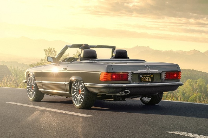 Классическая модификация: Mercedes-Benz 450 SL Restomod от Pogea