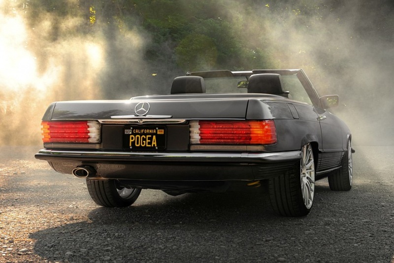 Классическая модификация: Mercedes-Benz 450 SL Restomod от Pogea