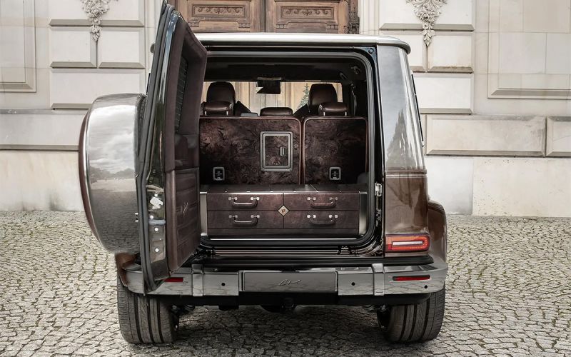 Тюнер демонстрирует уникальный Mercedes G-Class с гравировкой и графикой в ​​виде винтовки