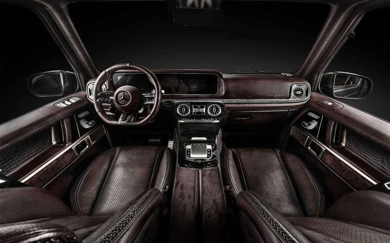 Тюнер демонстрирует уникальный Mercedes G-Class с гравировкой и графикой в ​​виде винтовки