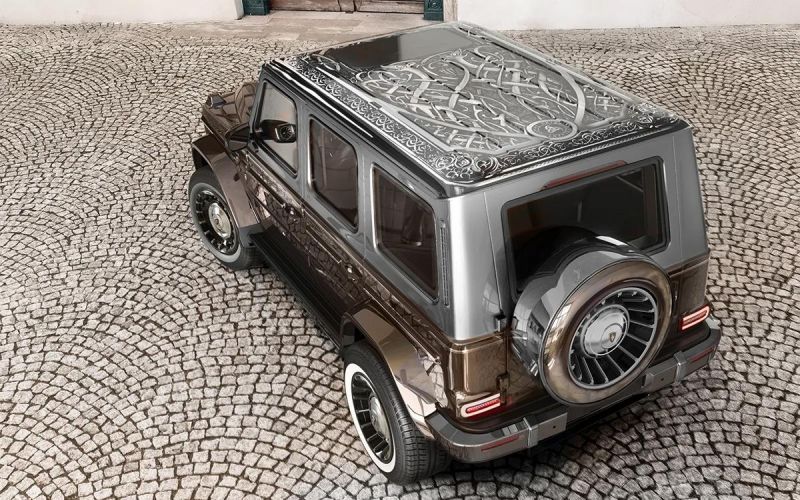 Тюнер демонстрирует уникальный Mercedes G-Class с гравировкой и графикой в ​​виде винтовки