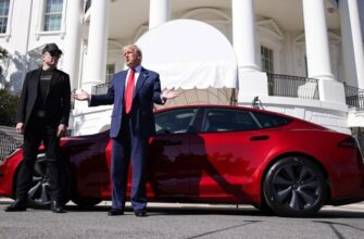 Трамп захотел продать Tesla Model S, купленный в поддержку Маска