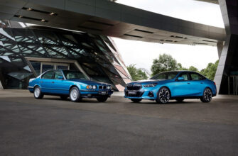 В память о былой изящности: BMW посвятила спецверсию новой «пятёрки» поколению E34