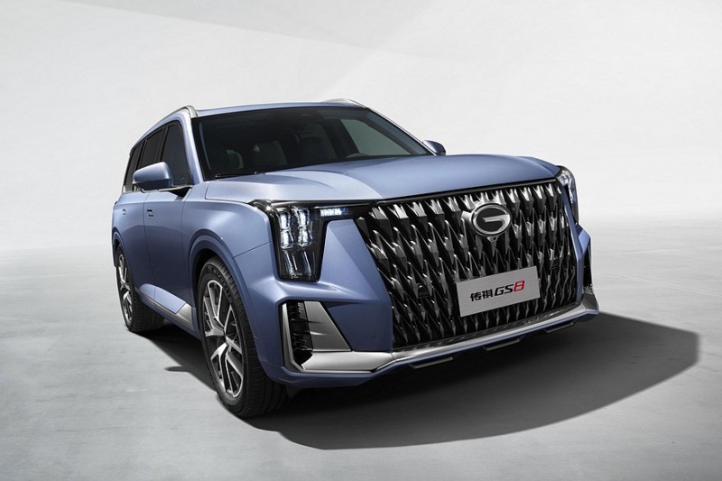 GAC Trumpchi GS8 Dragon с новым дизайном, возможно, другим наполнителем, будет продаваться в России