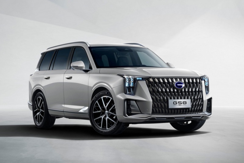 GAC Trumpchi GS8 Dragon с новым дизайном, возможно, другим наполнителем, будет продаваться в России