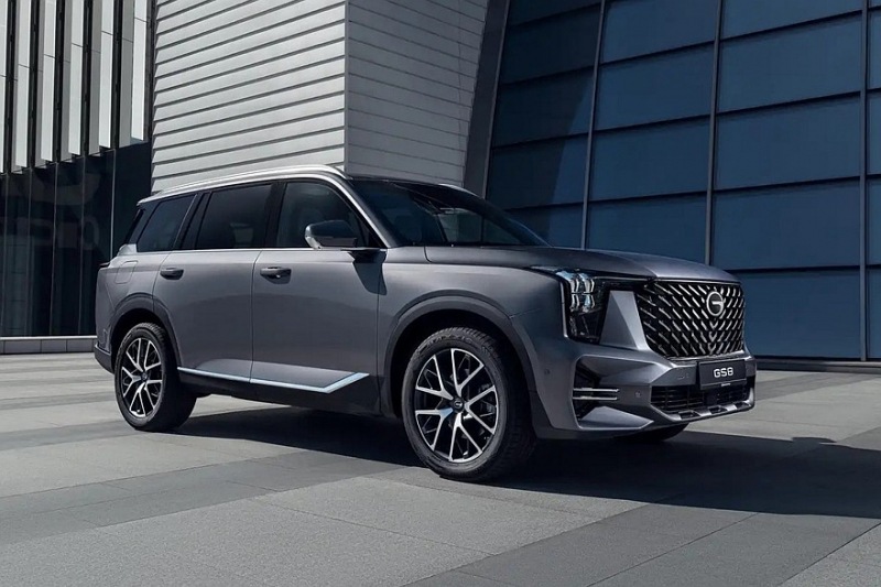 GAC Trumpchi GS8 Dragon с новым дизайном, возможно, другим наполнителем, будет продаваться в России