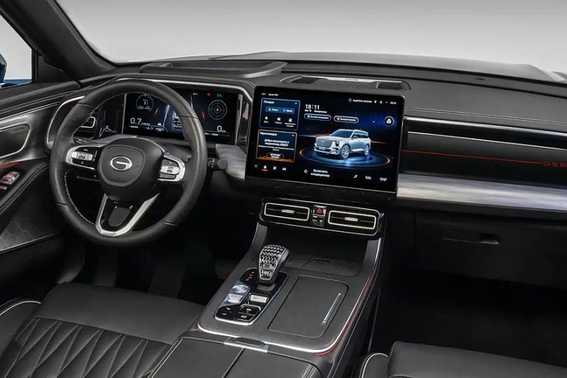 GAC Trumpchi GS8 Dragon с новым дизайном, возможно, другим наполнителем, будет продаваться в России