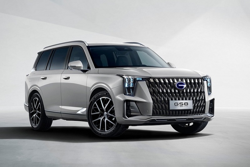 GAC Trumpchi GS8 Dragon с новым дизайном, возможно, другим наполнителем, будет продаваться в России