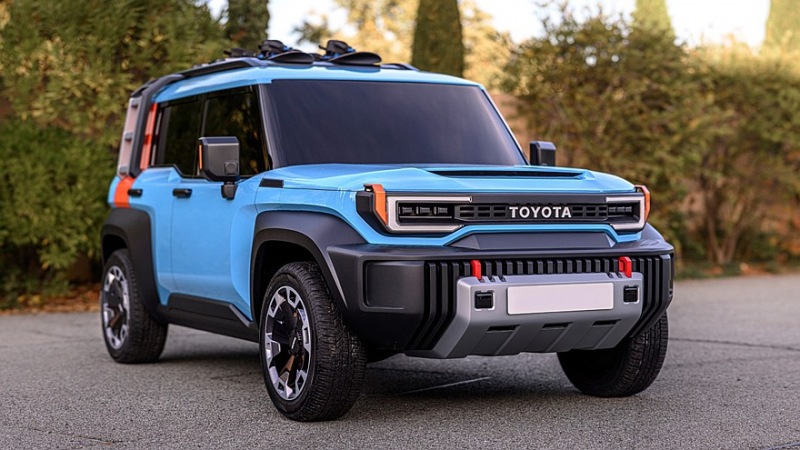 Представлены патентные изображения нового внедорожника Toyota Land Cruiser FJ