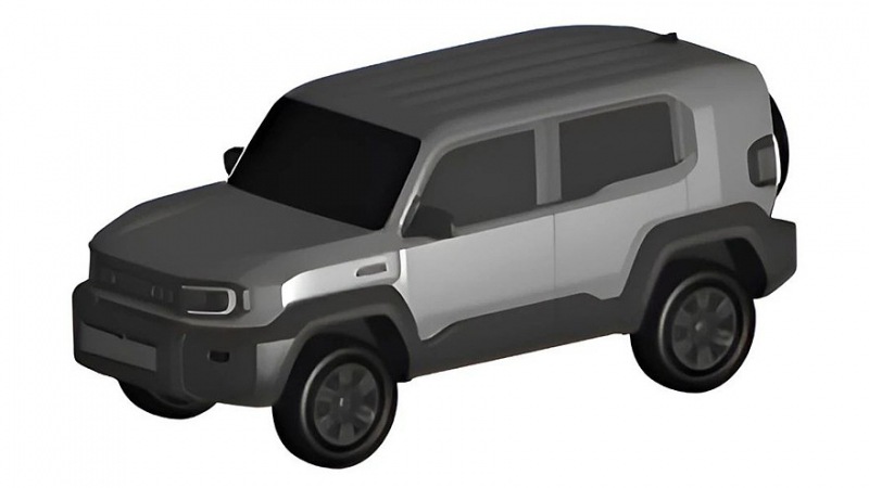 Представлены патентные изображения нового внедорожника Toyota Land Cruiser FJ